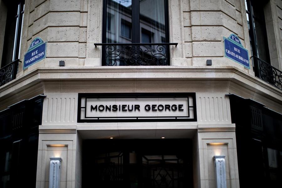 Monsieur George-Champs Elysees Parigi Esterno foto